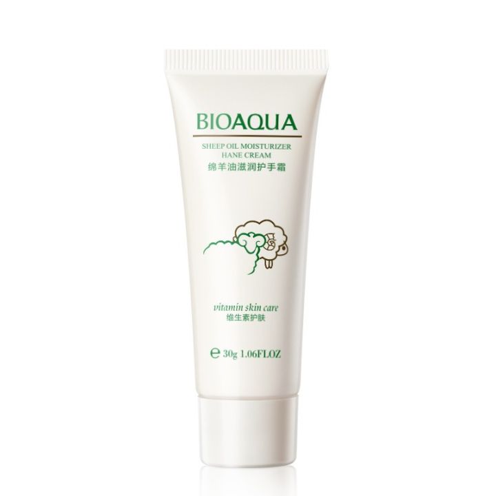 Bioaqua Sheep Oil Moisturizing & Smooth Skin Hand Cream- 30g