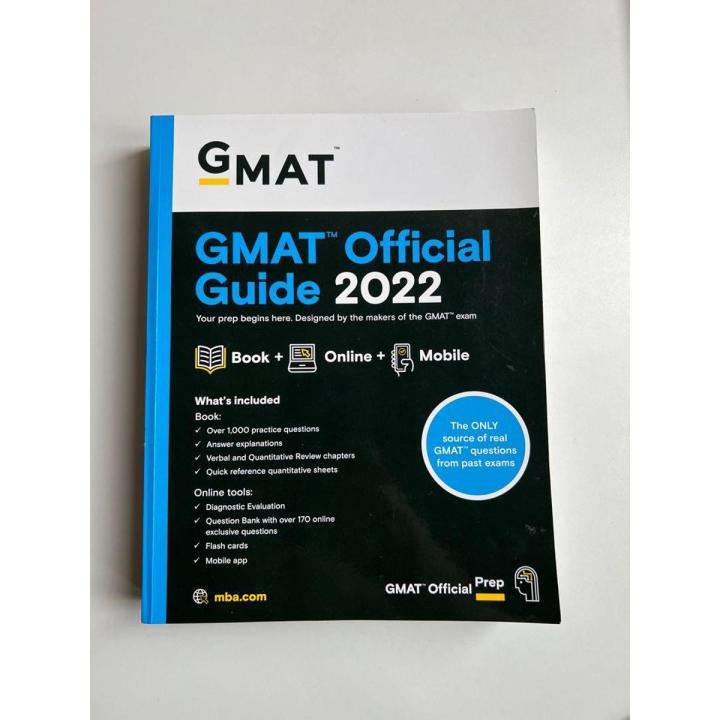 GMAT Official Guide 2022 (White print)