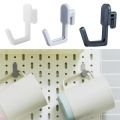 【Best value for money】 20Pcs High-quality HIPS Shelf Peg Hook Storage Tool Detachable Pegboard Holders Waterproof Hole Board Hook Workbench. 