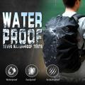 Large Capacity Backpack Rain Cover 35-80L Nylon Waterproof Rain Proof Shrink Mouth Backpack Outdoor Mountaineering Accessories. 