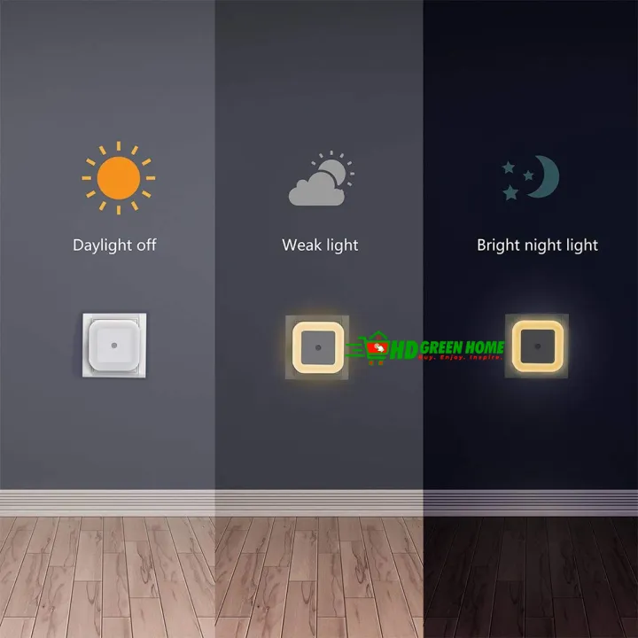 Square%200.5W%20Plug%20in%20Light%20Sensor%20Night%20Light%20Dusk%20to%20Dawn%20LED%20Photo%20Sensor%20Dim%20Light%20-%20Image%204