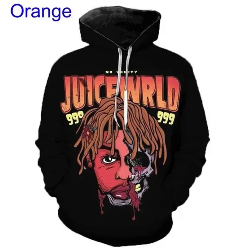 Juice WRLD Rapper Hoodie Men Clothing 3D Jarad Anthony Higgins