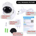 V380 WiFi IP Camera | Experience Seamless Wireless CCTV Surveillance | Capture Every Angle with 360 Degree IP Camera. 
