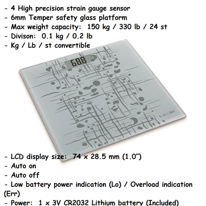 Digital weight scale (Model as per given) - weight machine