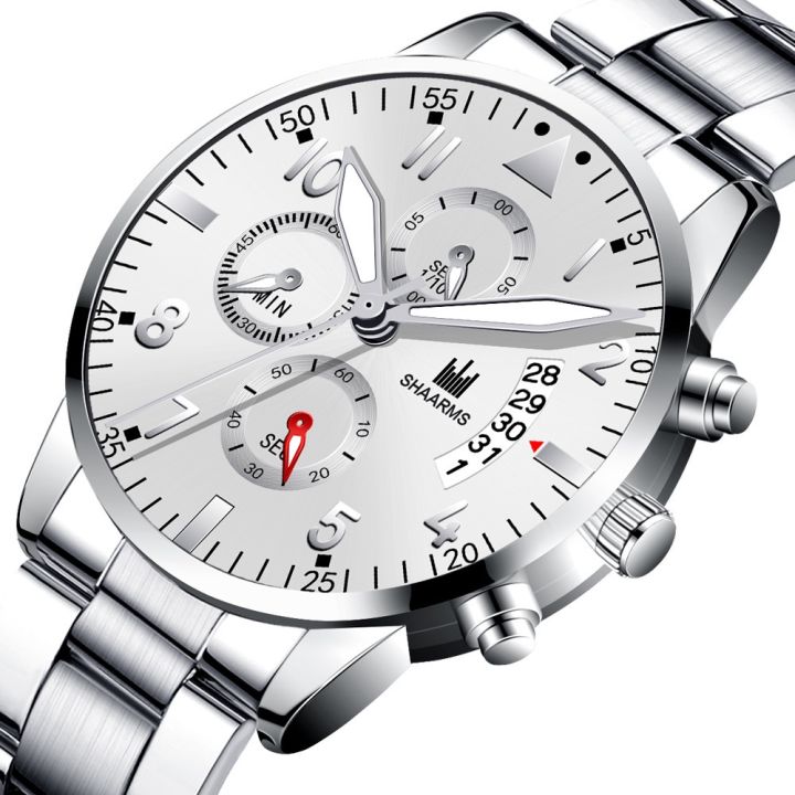 SHAARMS%20Men%20Watch%20Men%20Business%20Date%20Calendar%20Watches%20Fashion%20Stainless%20Steel%20Male%20Quartz%20Wrist%20Watches%20-%20Image%202