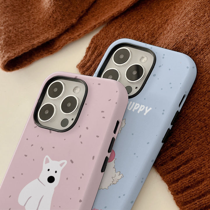 Applicable%20iphne15/14prmax%20Niche%20Dog%20Phone%20Case%2013%20Feilin%20Two-in-One%2012%20Protective%20Sleeve%2011%20Hard%20xs%20Male%20-%20Image%202