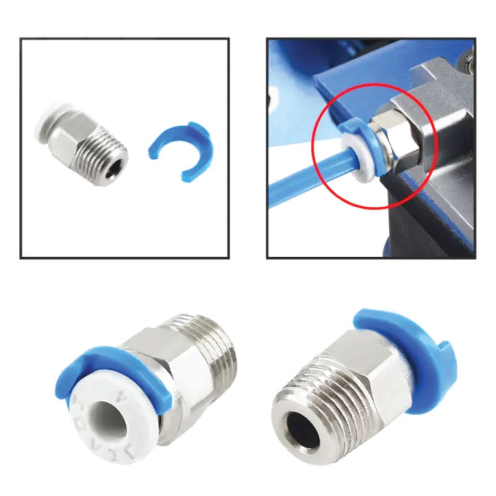 PC4-M10%20Male%20Straight%20Pneumatic%20Push%20in%20Quick%20Fitting%20Connector%20with%20Clips%20for%20E3D-V6%20Long-Distance%20for%20Ender%203/CR10%20-%20Image%204