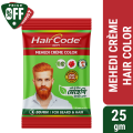 HairCode Egypt Mehedi Crème color (Hair + Beard) 25gm. 