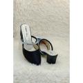 Fashionable Box Balance Heel nagra For Women - Shoe For Women. 