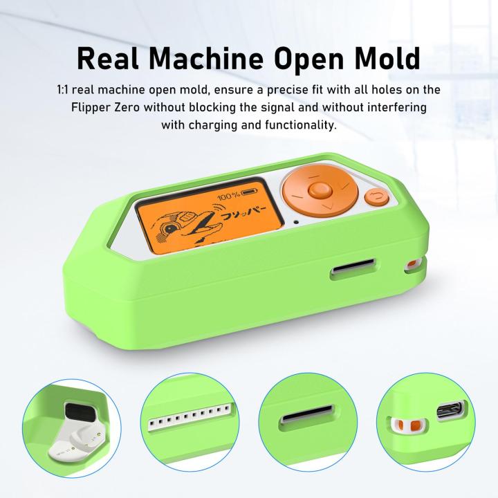 Coodio%20Silicone%20Case%20Protective%20Skin%20Cover%20Shockproof%20Travel%20Carry%20Pouch%20Compatible%20For%20Flipper%20Zero%20Interactive%20Virtual%20Pet%20Game%20Machine%20-%20Image%208