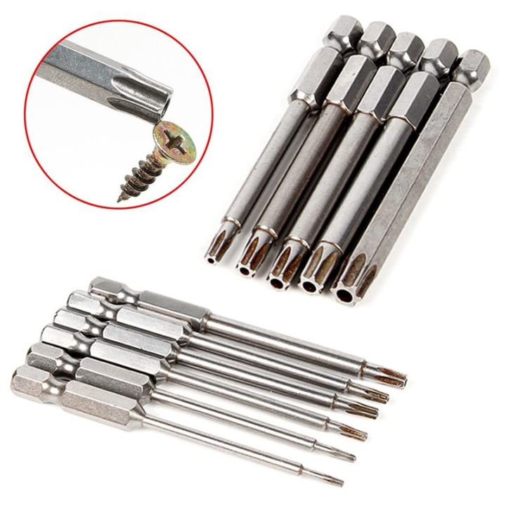 11%20Pcs%20Magnetic%20T6-T40%20Torx%20Head%20Screwdriver%20Bit%20Set%20Star%206%20Point%20Screwdriver%20Drill%20Bits%20Tools%203%20Inch%20Length%20-%20Image%203