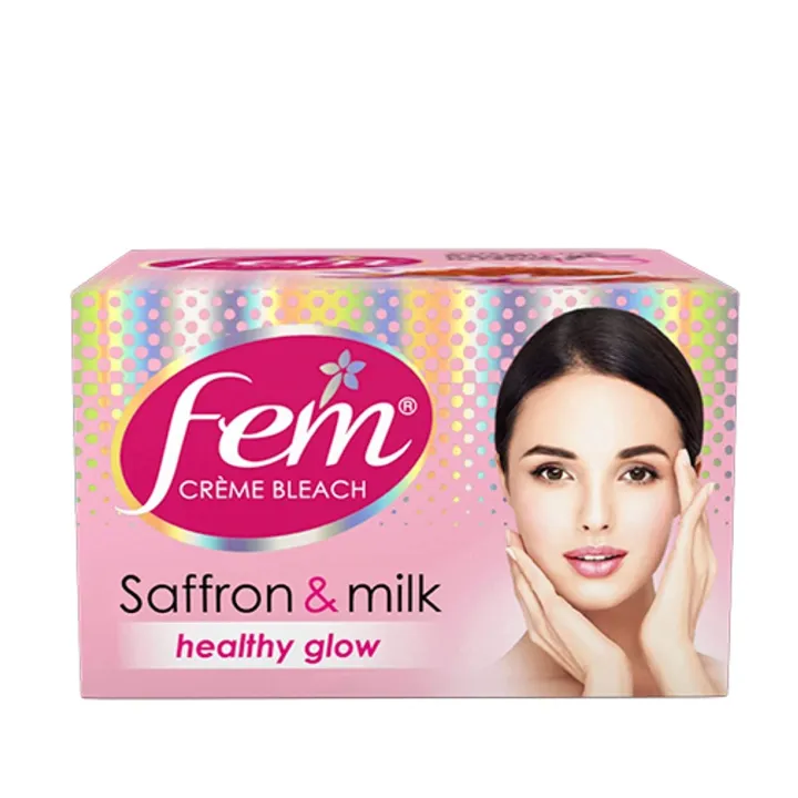Fem Fairness Saffron & Milk Crème Bleach (India) - 24g