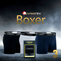 Pack of 3 Pieces Premium Cotton Boxer Underwear for Men _ Livingtex Branded Underwear For men _ Best Combo For Men's.