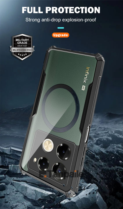 Magnetic%20Case%20For%20INfinix%20Note%2040%20Pro%20Plus%20Pro+%20Case%204G%205G%20Shockproof%20Funda%20Wireless%20Charging%20Magsafe%20Bumper%20Phone%20Cover%20-%20Image%205