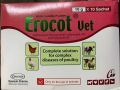 Erocot Vet Water Solubale Powder Erythromycin Sulphadiazine and Trimethoprim 10G 1PCS or 10PCS BOX For All poultry chicken cow goat.