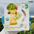 First Bite Mixed Vege Baby Rice Noodles – 180g | Organic & Gluten Free | Healthy Vegetable Noodles for 7+ Months Babies. 