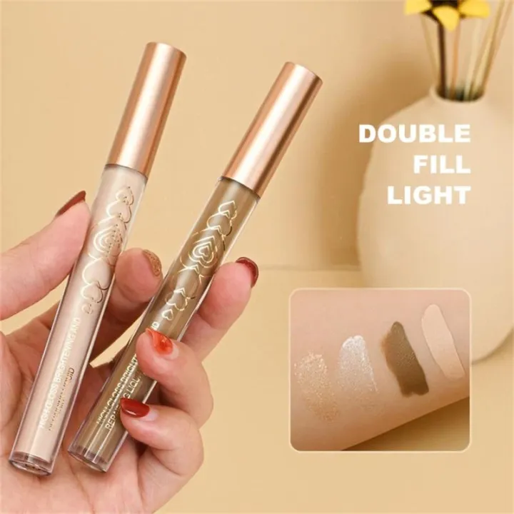 Bobeini%20Liquid%20Highlighter%20Concealer%20High%20Covering%20Moisturizing%20Oil%20Control%20Foundation%20Invisible%20Pores%20Dark%20Circles%20Freckle%20Face%20Contour%20Makeup%20Tool%20-%20Image%203