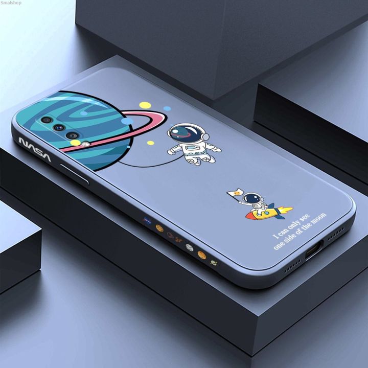 Smalshop%20Case%20Protective%20Case%20Cartoon%20ga%20for%20Hontin%20Samsung%20A70%20Astronaut%202025%20Side%20Design%20Back%20Cover%20Soft%20Square%20Edge%20Liquid%20Silicone%20Phone%20-%20Image%202