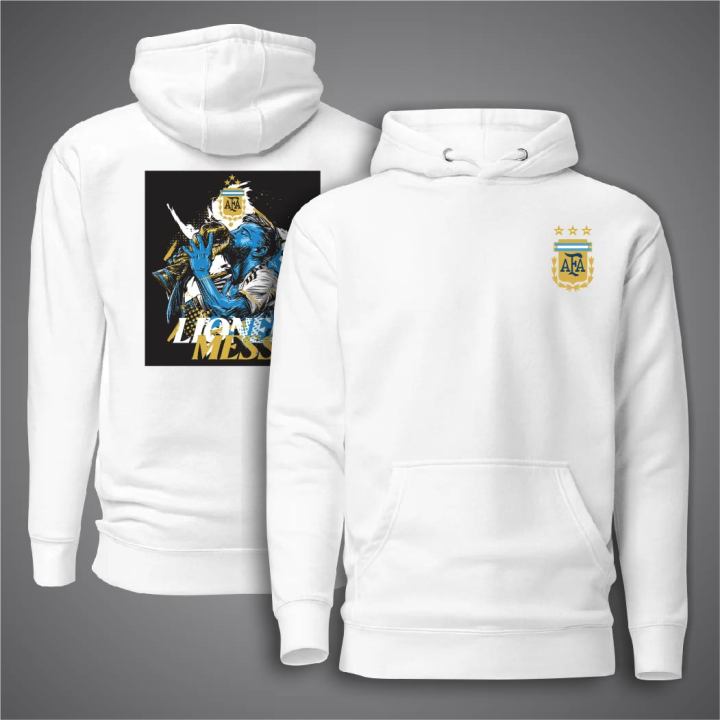 Messi Argentina Football Hodi For Man - Messi Premium Sports Hoodies For Man - Argentina Hoodie