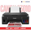 Canon Pixma G3010 All In One Ink Tank Wireless Printer.