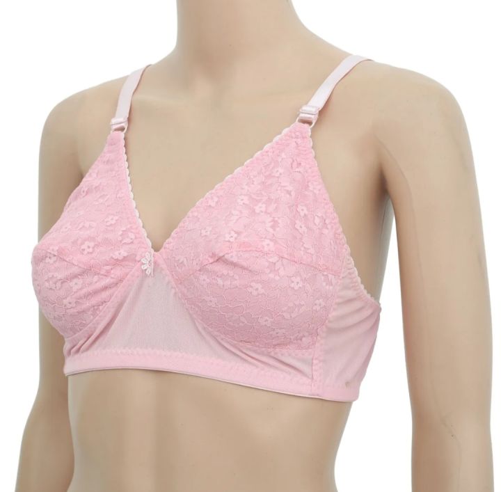 1 Piece Premium Quality Women Clothing Net Soft Bra Comfortable Skin Friendly Stylish Bra for Women