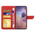 For Xiaomi Poco M5 4G/5G/M4 5G HT03 Skin Feel Butterfly Embossed Flip Leather Phone Case. 