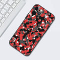 Camouflage camo military TPU case for iPhone 11 12 13 Pro Max 14 15 plus 12 mini XR X XS Max SE 7 8 phone cover. 