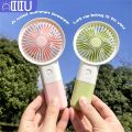 1 pcs Handheld High Wind Portable Fan with Stand for summer cull wind.
