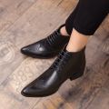 Men's formal shoes Men's leather boots Martin boots men s business shoes leather shoe men formal shoe boots men high Chelsea boots for men boots. 