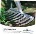 Grass Mowing Rake Planting Tool Bow Rake (11 teeth) 1 Pcs. 