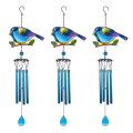 3X Wind Chimes Outdoor Indoor Decor Windchime, Mobile Romantic Wind Chimes for Home Festival Garden Decoration.