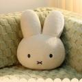 New Kawaii Plush Pillow Cute Miffys Sweet Doll Toy Creative Room Decoration Cartoon Ornament Birthday Gift.