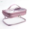 Pouch Transparent Travel Bag for Transporting Liquids Airport Men. 