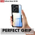 For Infinix Note 30 Edge-Reinforced Shockproof Cushion Back Clear Hybrid Transparent Hard Cover Casing.