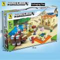Minecraft set and building block model number 683 pcs 726.