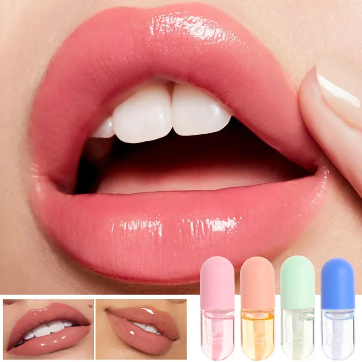 Fruity%20Peach%20Lip%20Oil%20Primer%20Moisturizing%20Lip%20Gloss%20Glossy%20Not%20Sticky%20Lip%20CareTint%20Natural%20Daily%20Makeup%20-%20Image%203