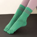 Outtobe Yoga Socks Sports Socks with Grips for Women Home House Floor Barre Non-slip Socks Dance Pilates Fitness Cotton Stocking.