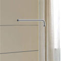Chrome Polished Stainless Steel L-Shaped Shower Arm Extension for Rainfall Shower Head - 12 inch Length. 