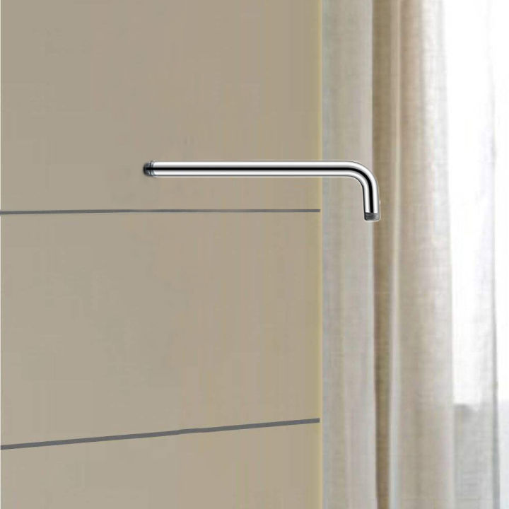 Chrome%20Polished%20Stainless%20Steel%20L-Shaped%20Shower%20Arm%20Extension%20for%20Rainfall%20Shower%20Head%20-%2012%20inch%20Length%20-%20Image%205