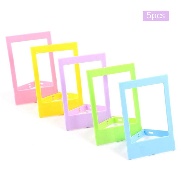 5Pcs%203"%20Desk%20Photo%20Frame%20Picture%20Frames%20for%20Fujifilm%20Mini%20Colorful%20DIY%20Photo%20Podazz%20-%20Image%208