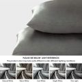 1 Pair Pillow Case Imitation Silk Pillowcase European Style Pillows Cover. 
