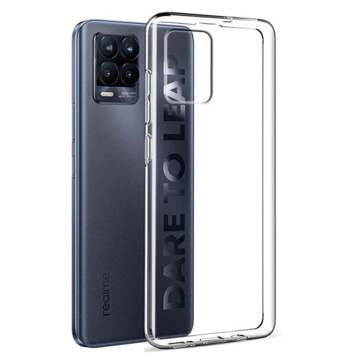 For Realme 8 / Realme 8 Pro shockproof Transparent liquid Cristal clear long time useable soft premium protective back cover/Cases