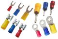 High-Quality Assorted Color 6 RM Lug Terminals with Mixed Of 6 rm 4 Design 100pcs Pack for Automotive Electrical Wiring.
