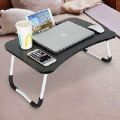 Multi-Function printed Computer Laptop Desk Table With Drawer laptop pc stand table for bed mini portable table. 