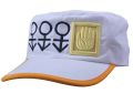 JOJO'S BIZARRE ADVENTURE Kujo Jotaro White Hat Cap Cosplay Costume. 