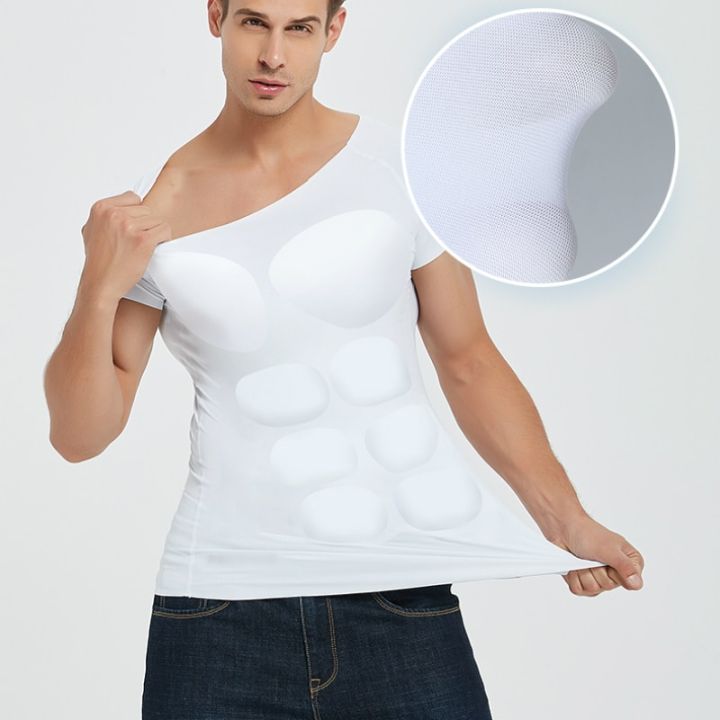 Men%20Muscles%20Shirt%20Male%20Invisible%20ABS%20%20Chest%20Underwear%20Stomach%208%20Pack%20Padded%20Tops%20Body%20Shaper%20Removable%20Inserts%20-%20Image%204