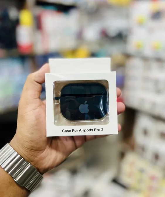 (শুধুমাত্র কভার) Airpods Pro pro silicone Case with for apple logo