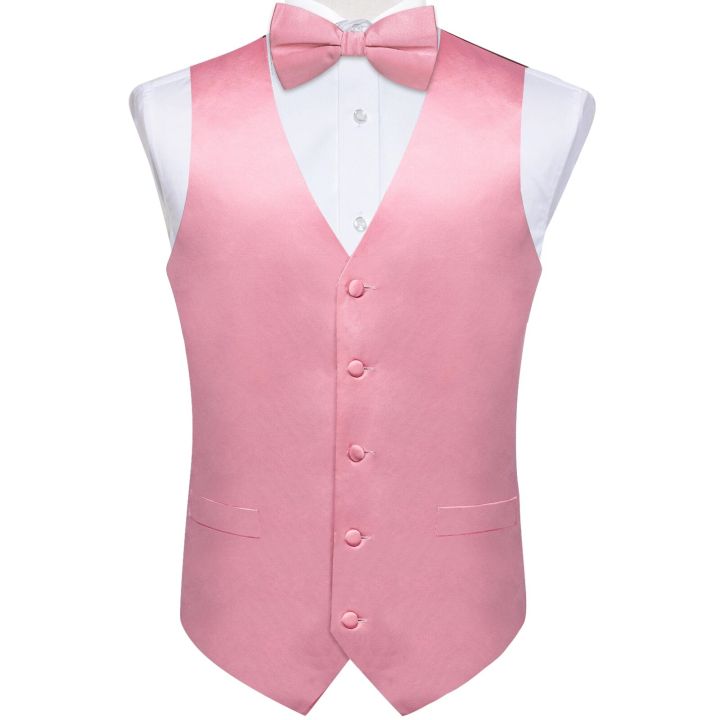 Satin%20Solid%20Green%20Vest%20for%20Men%20Silk%20Suit%20Pre-tied%20Bow%20Tie%20Set%20Wedding%20Busines%20Formal%20Tuxedo%20Sleeveless%20Male%20Waistcoat%20Blazer%20-%20Image%207