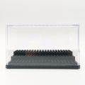 3 Steps Mini Figure Display Case Acrylic Dustproof Showcase Anime Figures Exhibitors Collections Box Display Transparent ABS Box. 