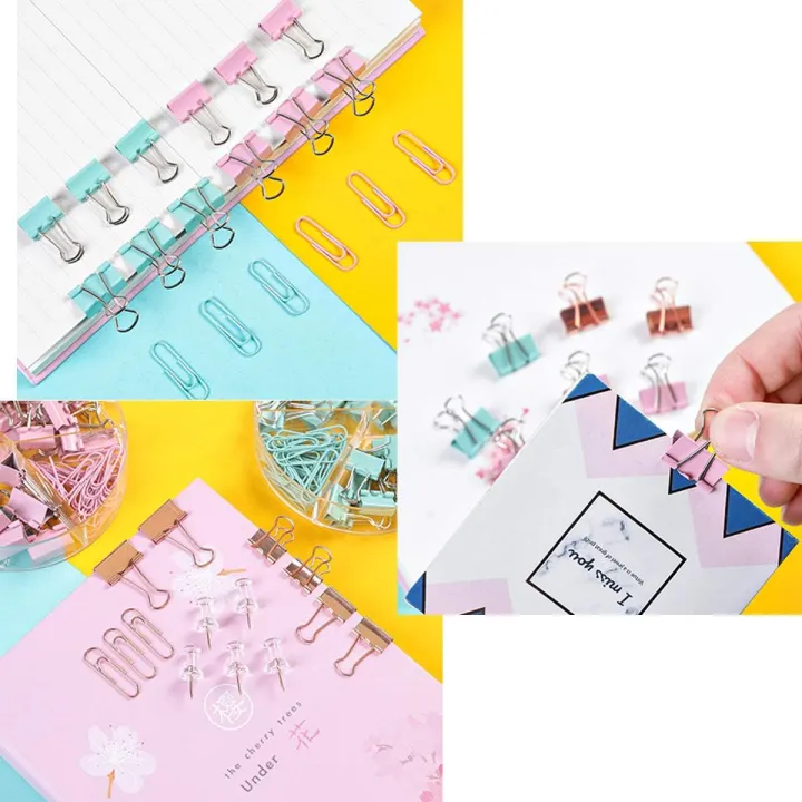 Paper%20Clips%20Stationery%20Set%20Paper%20Binder%20Swallowtail%20Clip%20Map%20Push%20Pins%20Paper%20Clips%20Office%20Supplies%20Set%20with%20Clear%20Box%20for%20Study%20Office%20Home%20Art%20Crafts%20-%20Image%205
